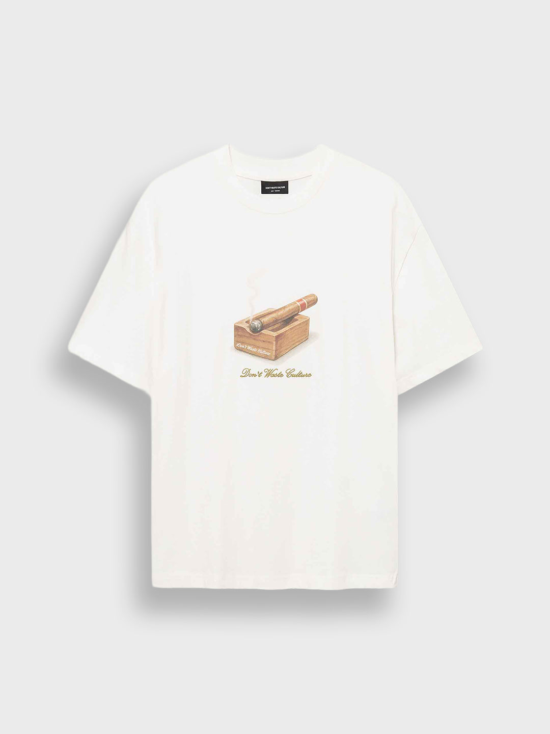 Don't Waste Culture Nomi T-Shirt White – productfoto voor