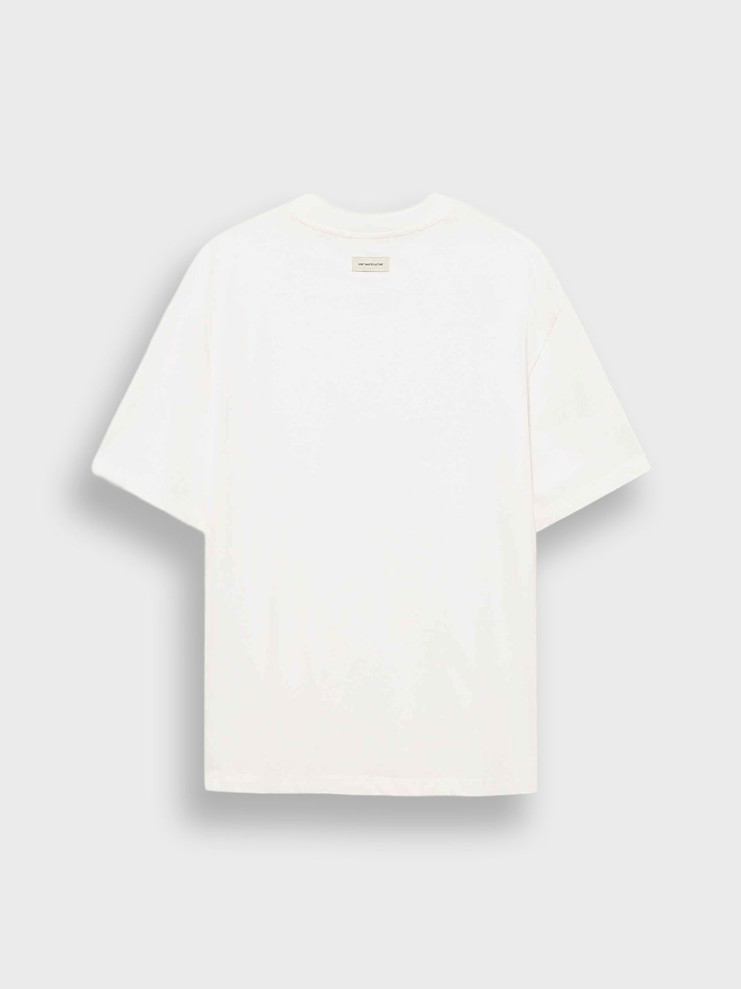 Don't Waste Culture Nomi T-Shirt White – productfoto achter