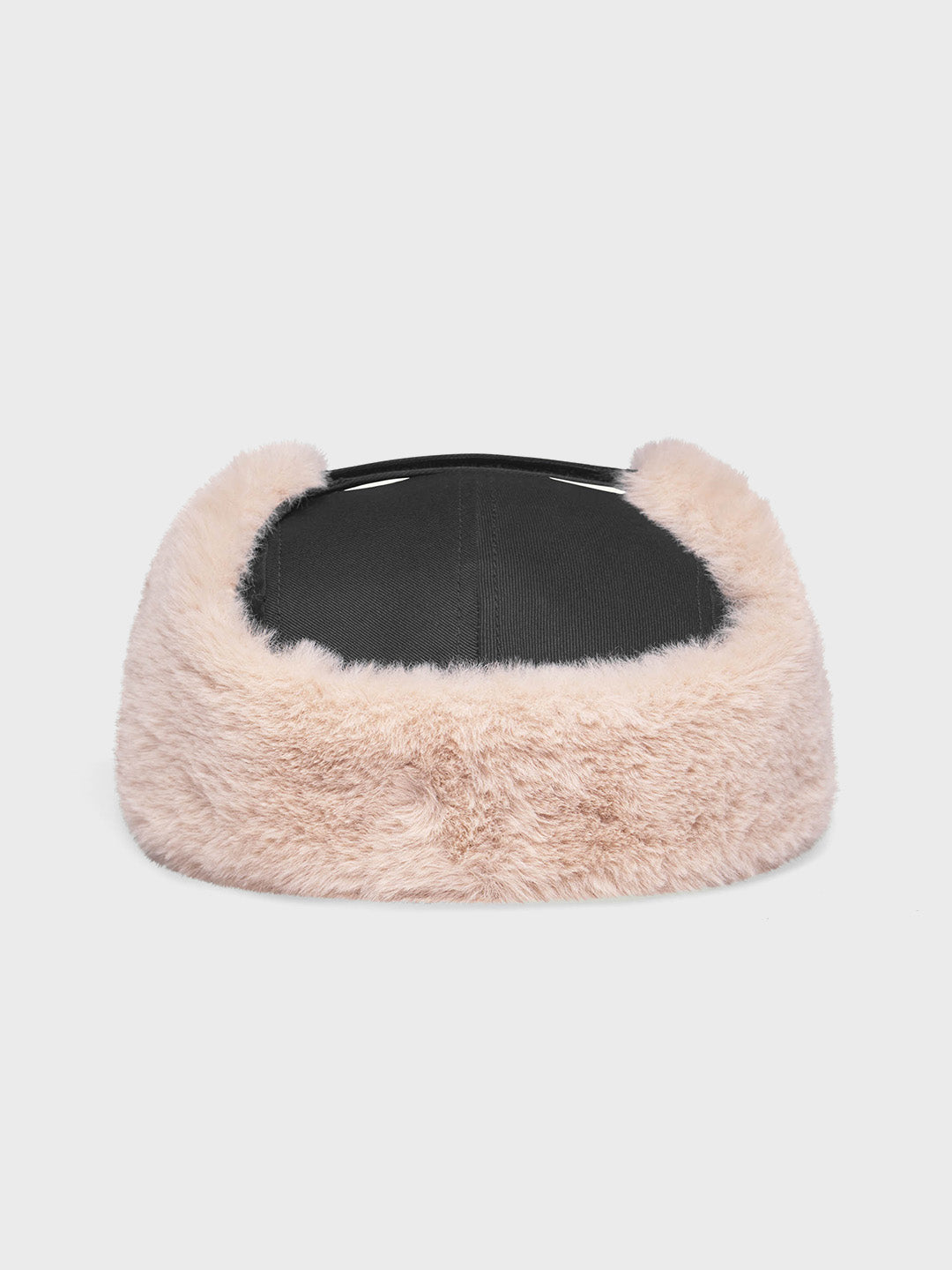 Don’t Waste Culture Oberon Cap Black – achterkant met oorkleppen