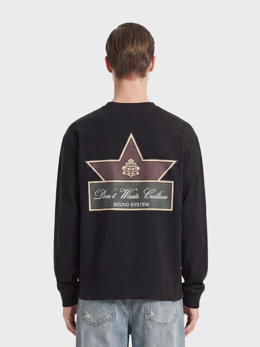 Don't Waste Culture Orel Longsleeve Black – achterkant