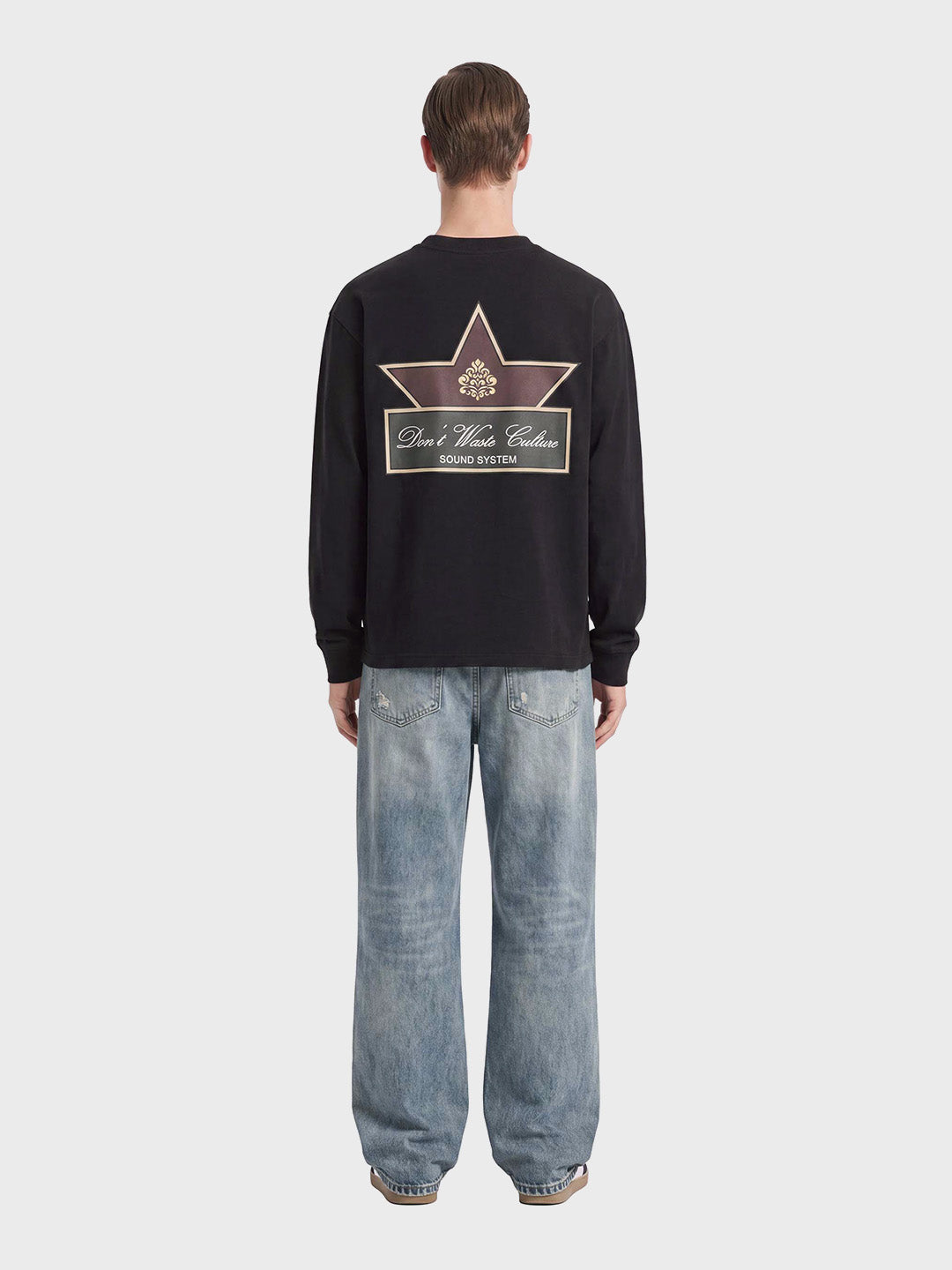 Don't Waste Culture Orel Longsleeve Black – outfit