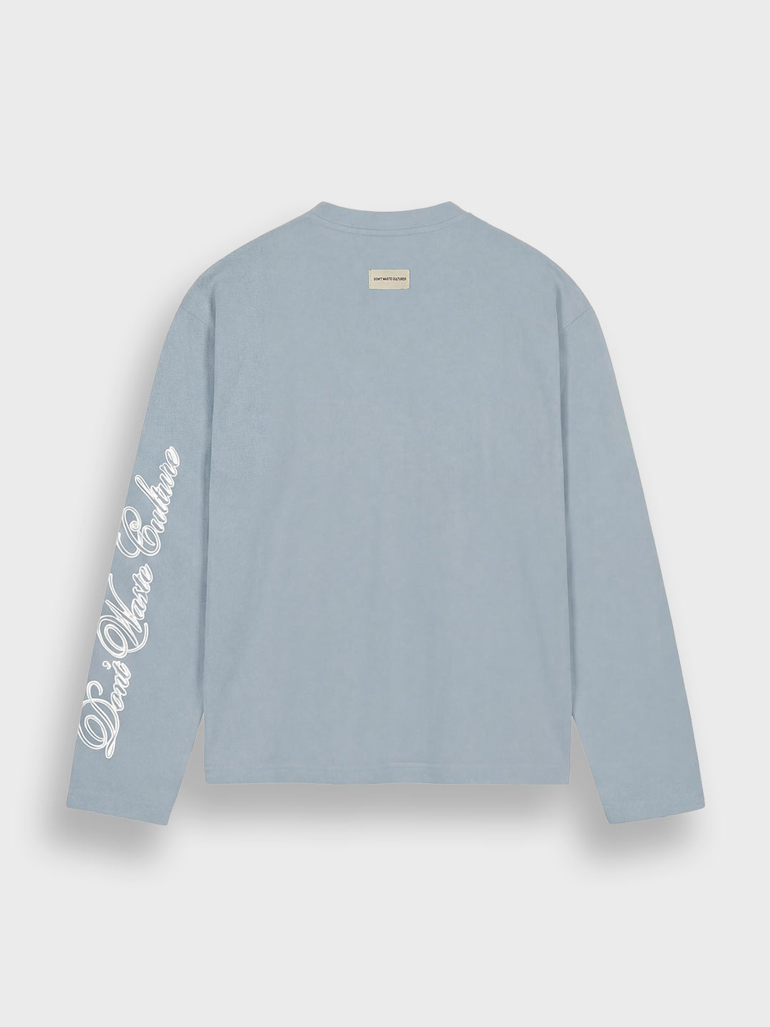 Don't Waste Culture Ori Longsleeve Light Blue - achterkant