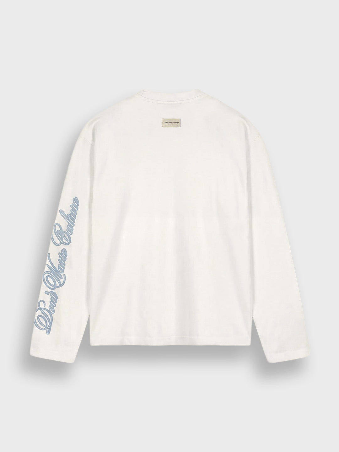 Don't Waste Culture Ori Longsleeve Off-White - achterkant