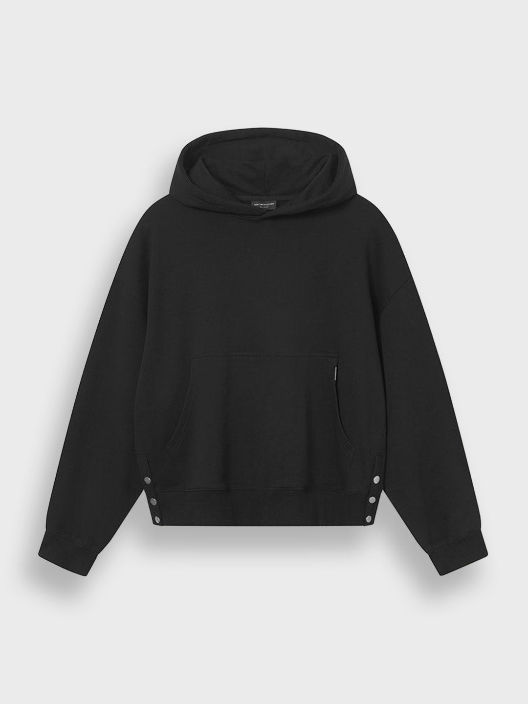 dont waste culture oversized hoodie black