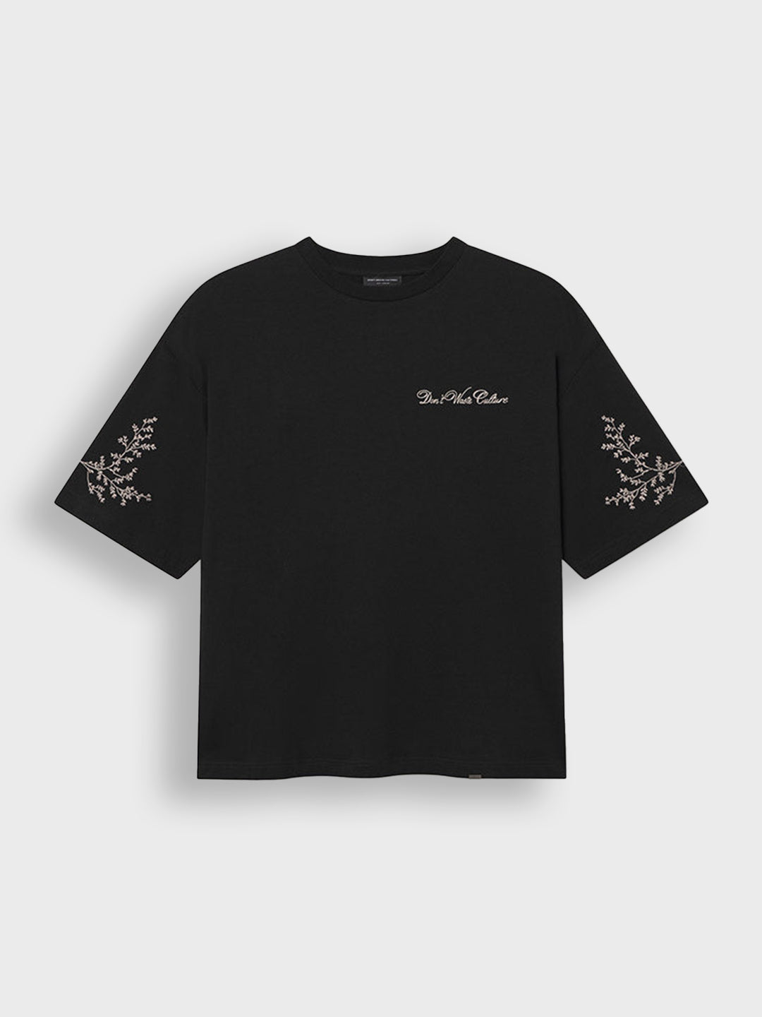 dont waste culture t-shirt black