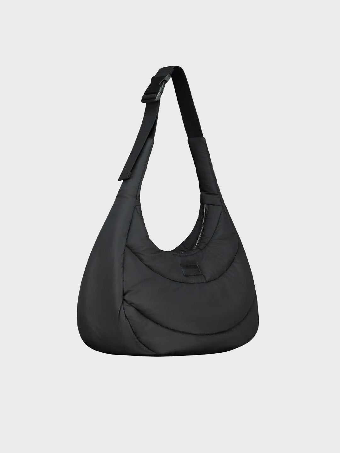 Don't Waste Culture Puff Bag | Black