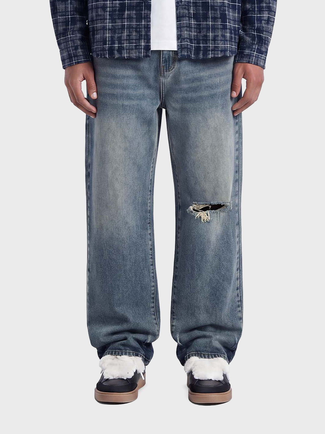 Don't Waste Culture Rafi Jeans Blue - voorkant