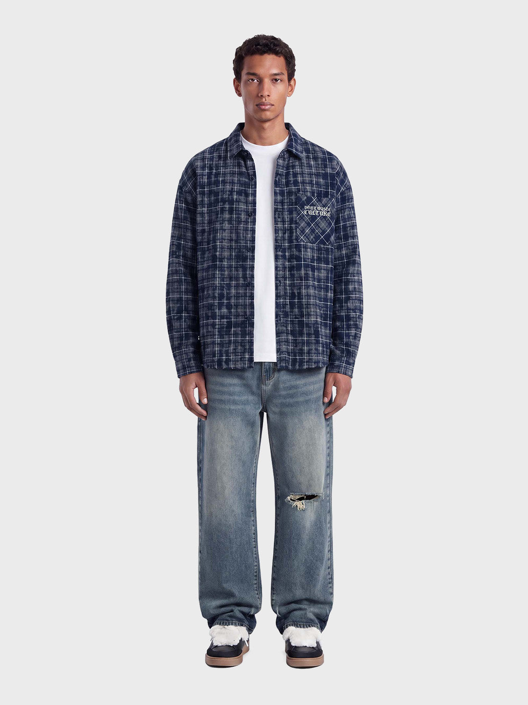 Don't Waste Culture Rafi Jeans Blue - outfit voorkant