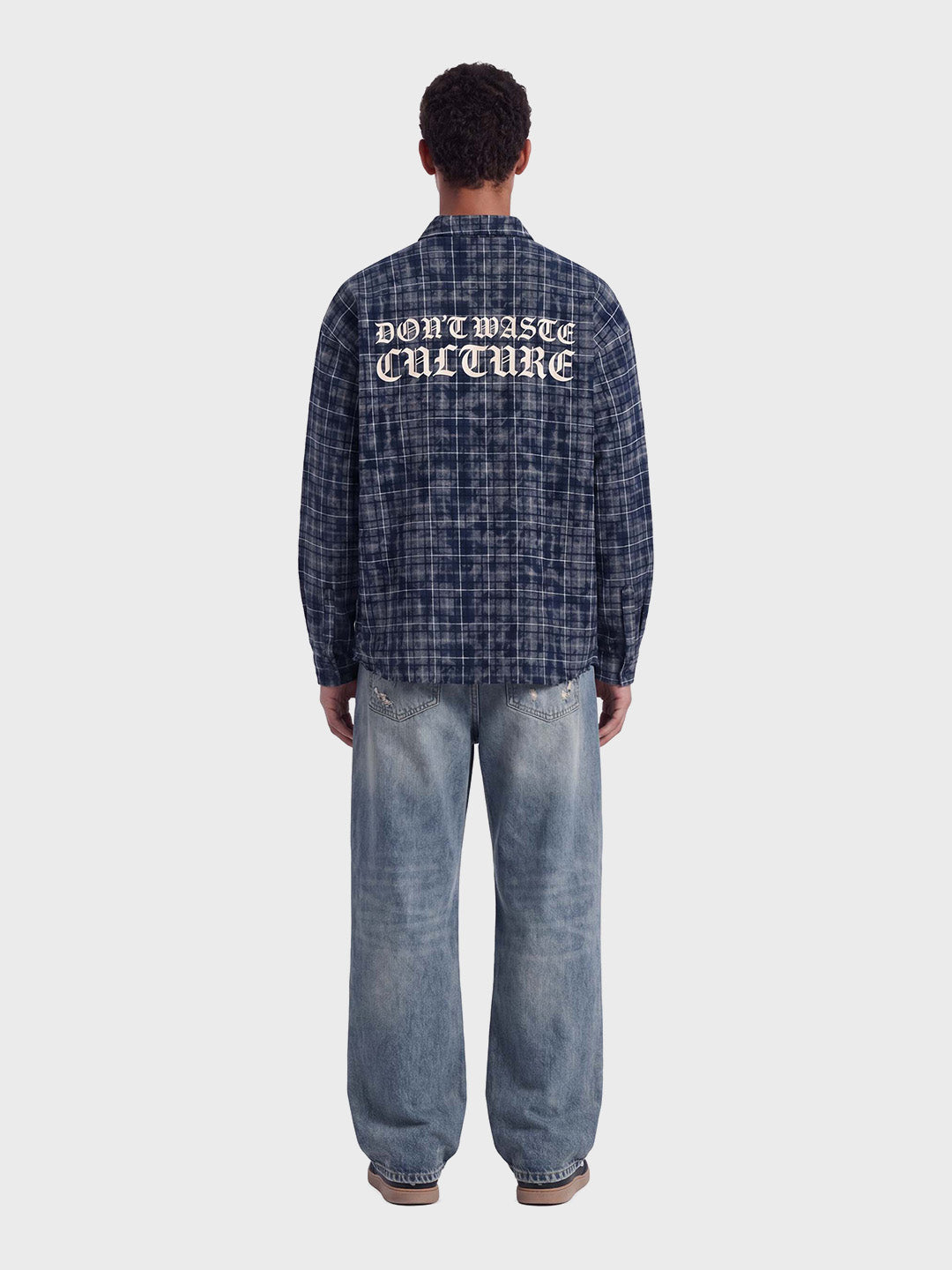 Don't Waste Culture Rafi Jeans Blue - outfit achterkant