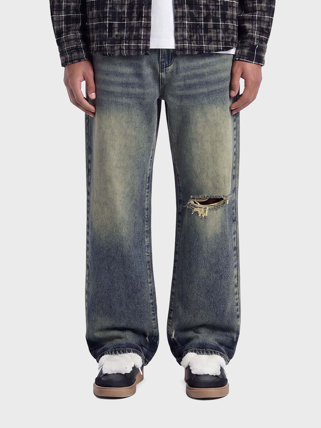 Don't Waste Culture Rafi Jeans Dark Pale - voorkant