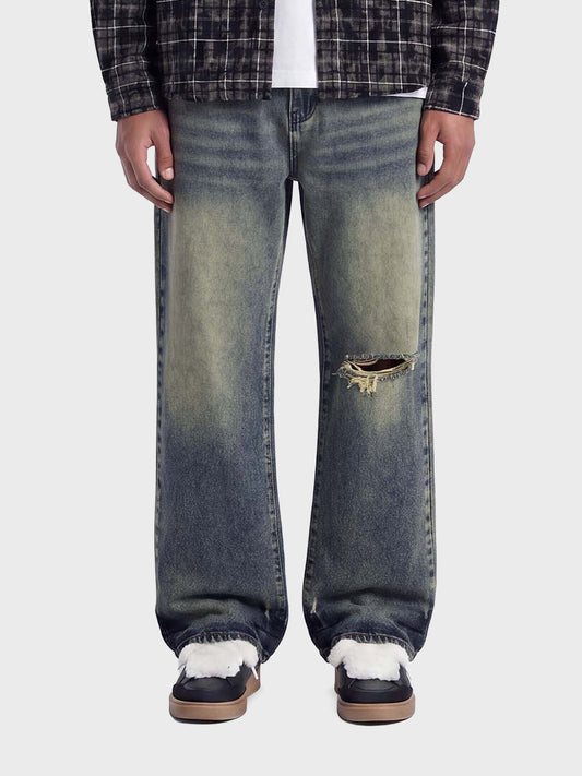 Don't Waste Culture Rafi Jeans Dark Pale - voorkant