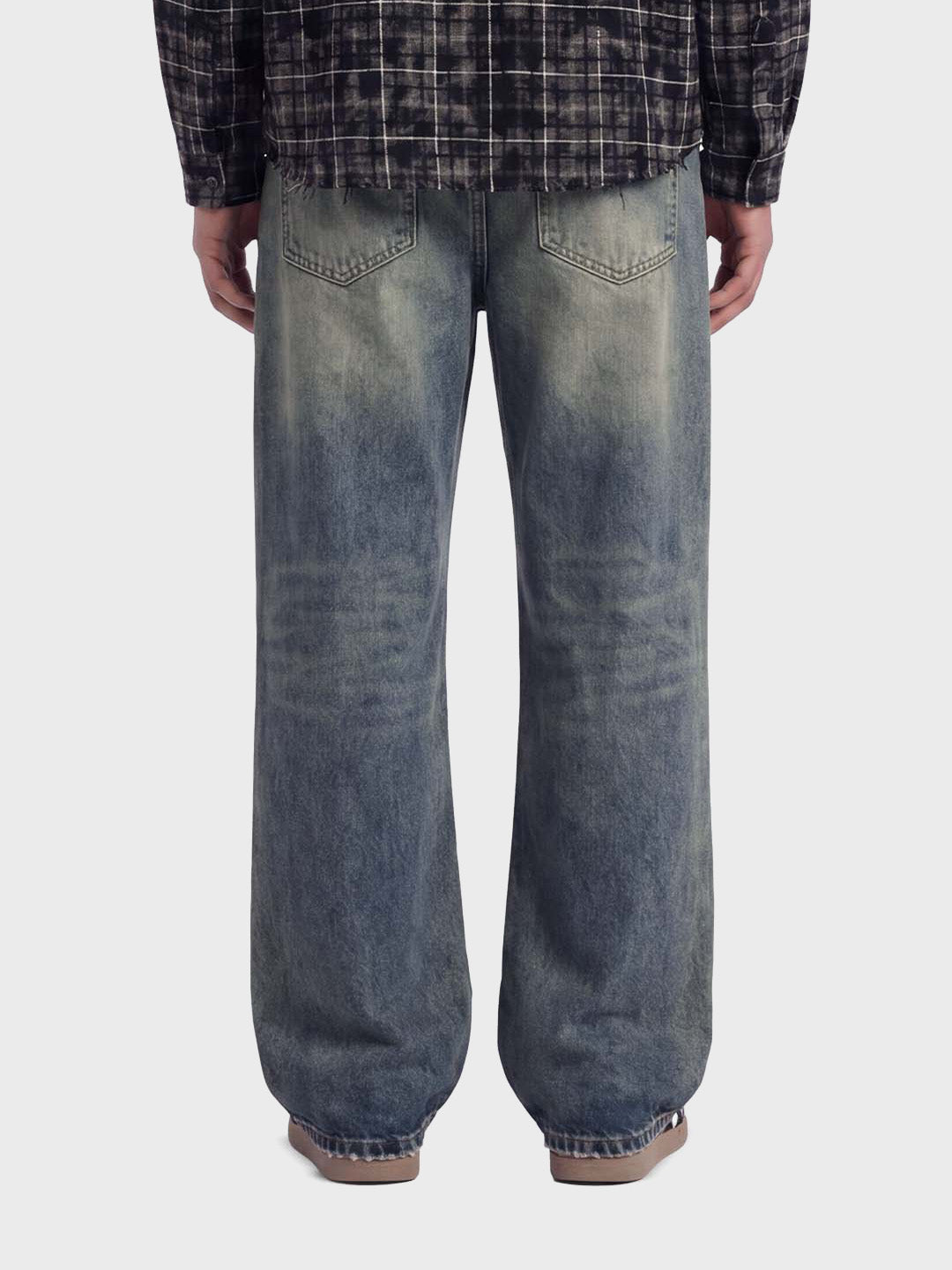 Don't Waste Culture Rafi Jeans Dark Pale - achterkant