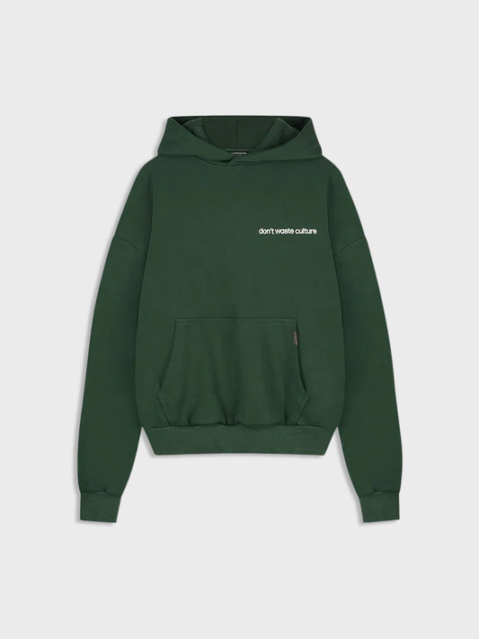 don't waste culture hoodie