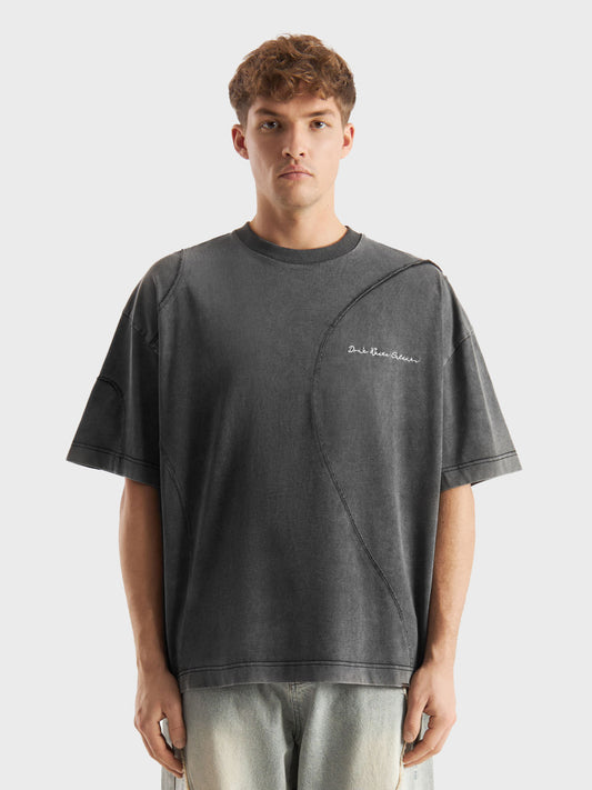 Don't Waste Culture Asymmetrical Seam T-Shirt - Reloadstore