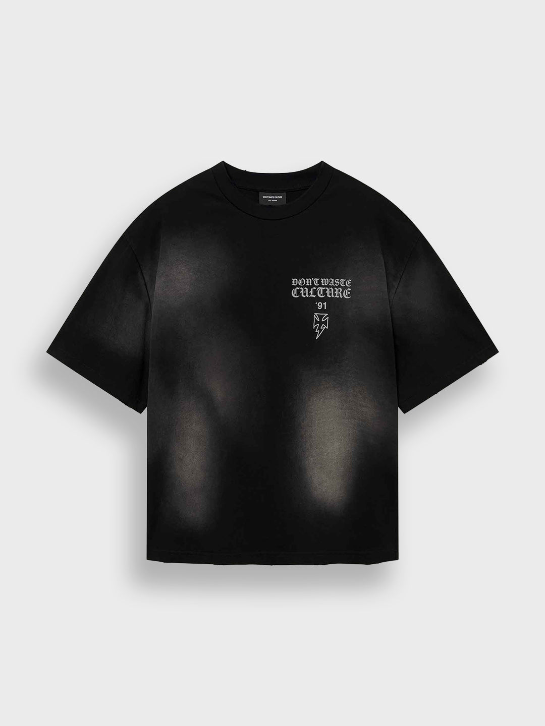 Don't Waste Culture Thunder T-Shirt Black - productfoto voorkant