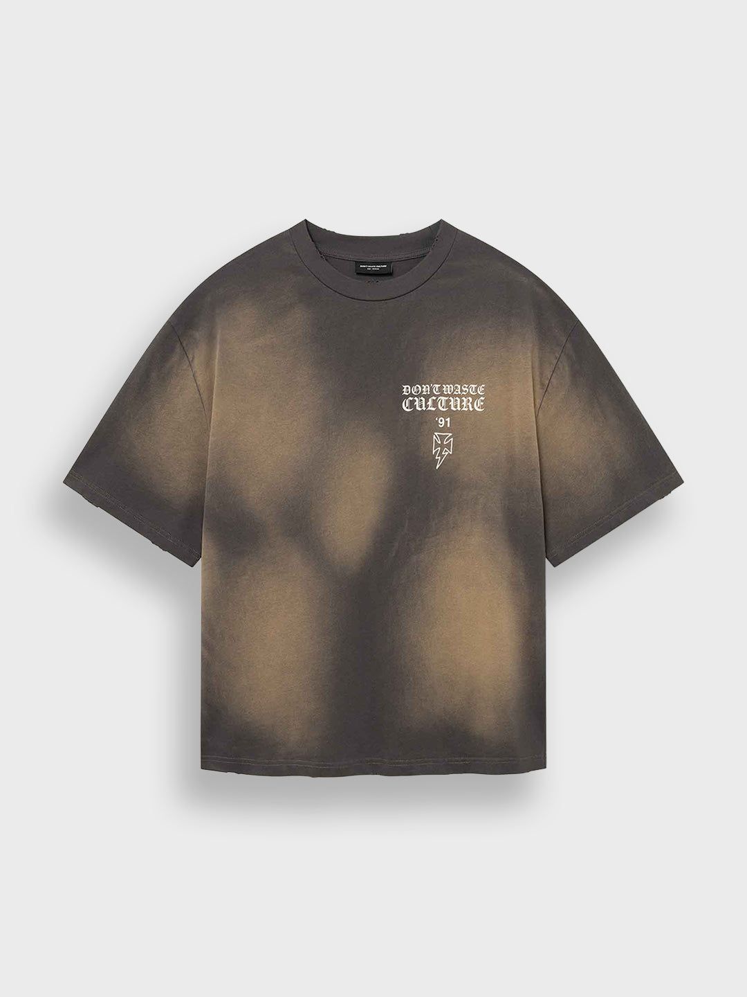 Don't Waste Culture Thunder T-Shirt Grey - productfoto voorkant