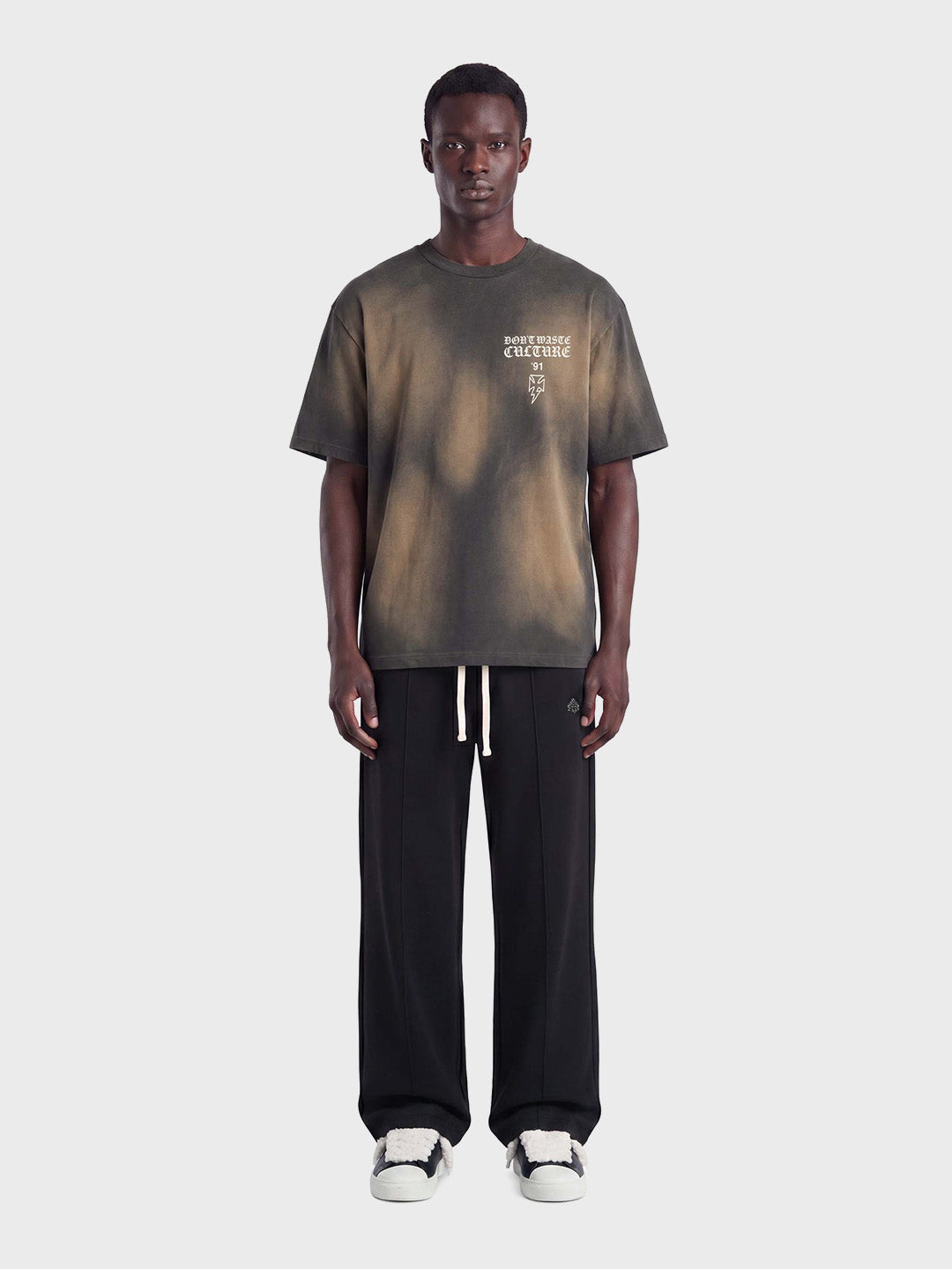 Don't Waste Culture Thunder T-Shirt Grey - voorkant