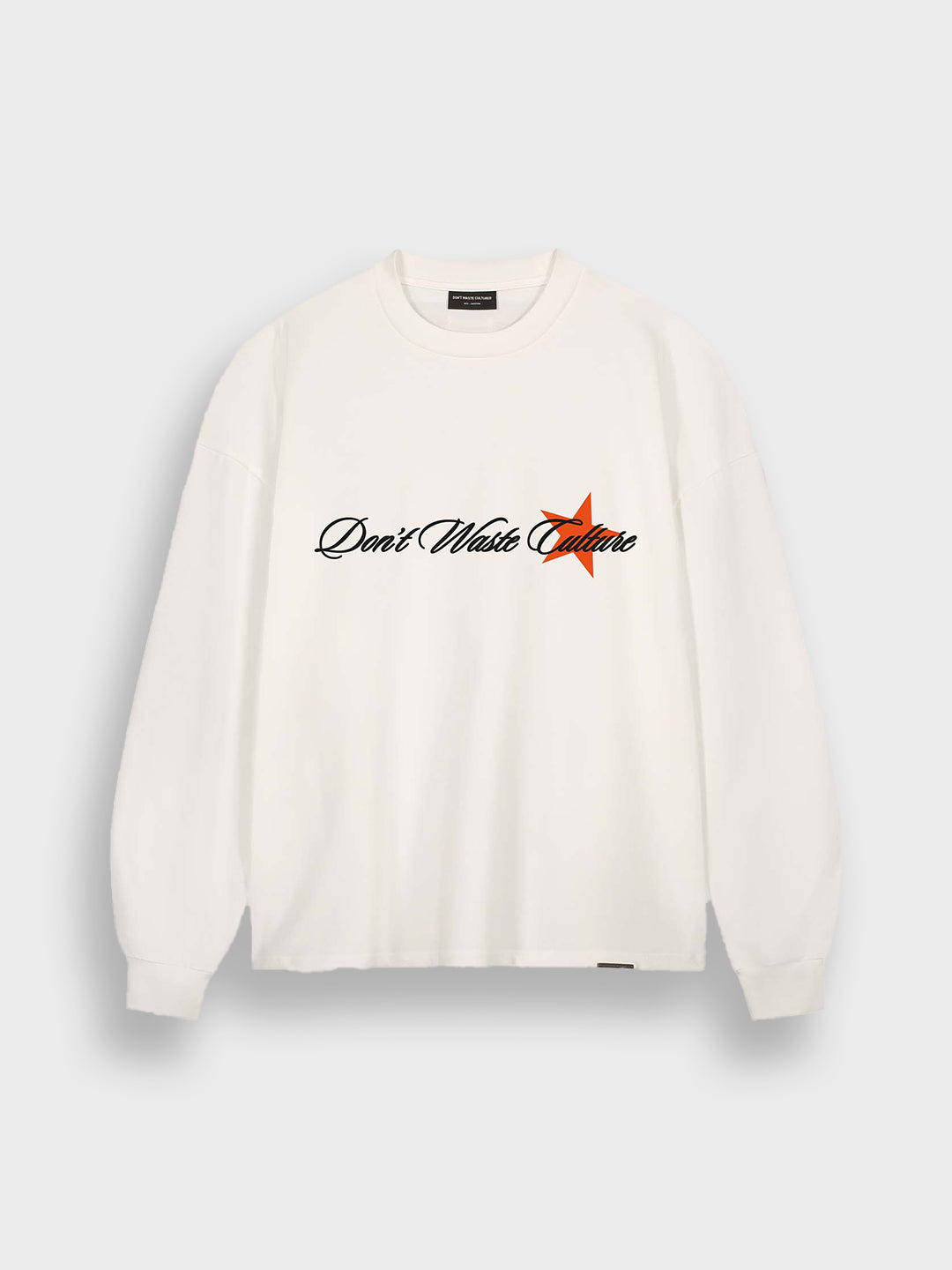 Don't Waste Culture Unisa Longsleeve Off-White voorkant product