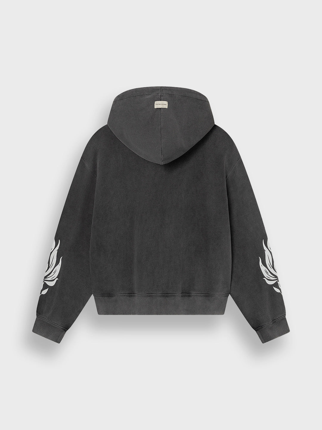 Don’t Waste Culture Wesandra Zip Hoodie Washed Black product achterkant