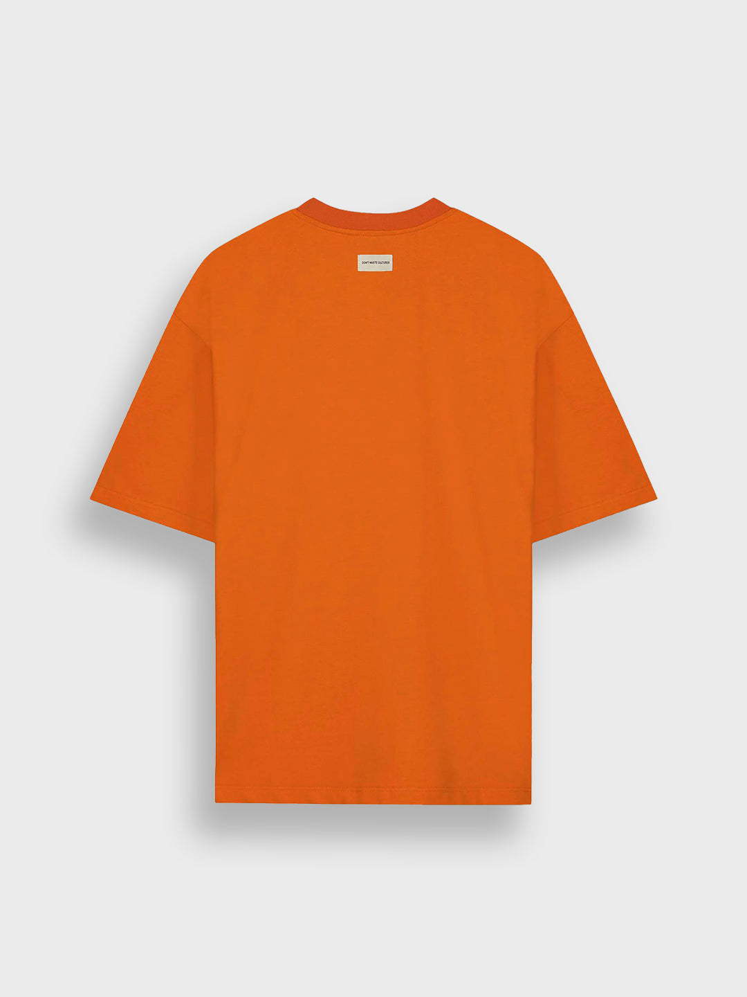Don't Waste Culture Xander T-Shirt Orange - achterkant