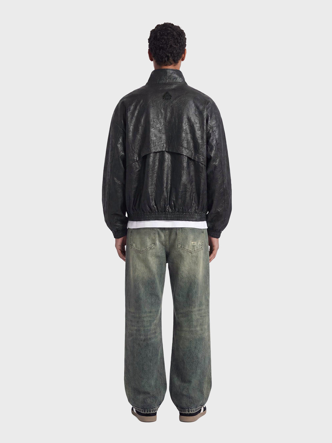 Don't Waste Culture Yani Jacket Melange Green - achterkant