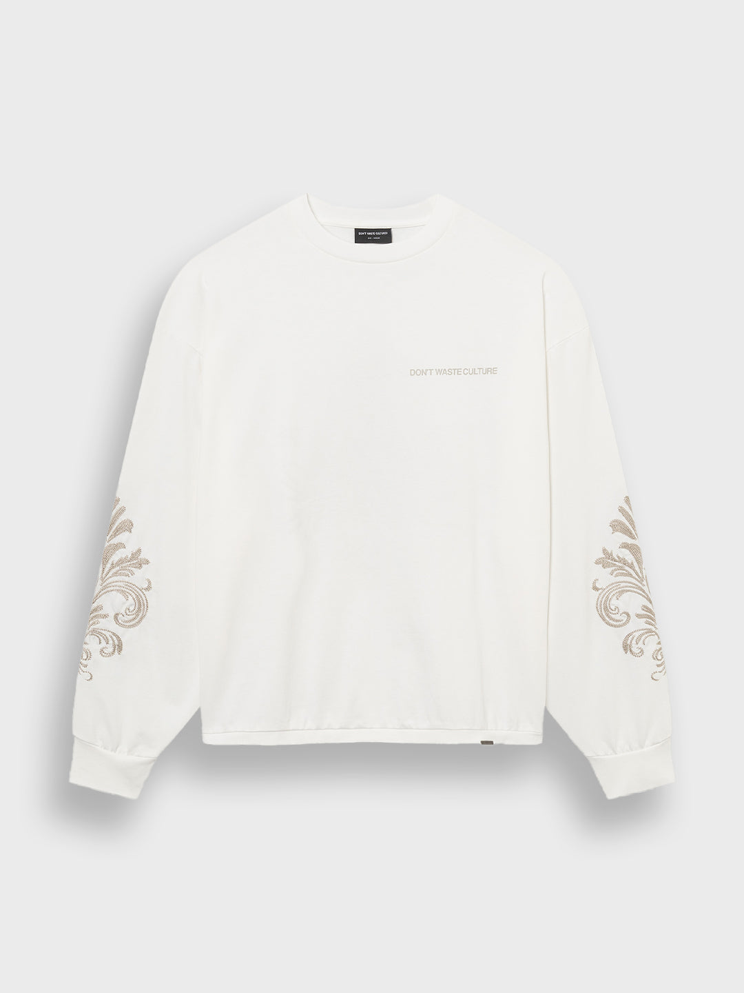 Don’t Waste Culture Yorika Longsleeve Off-White voorkant