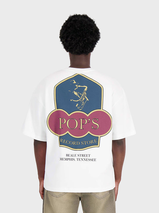 Don't Waste Culture Zalira T-Shirt White - model achterkant
