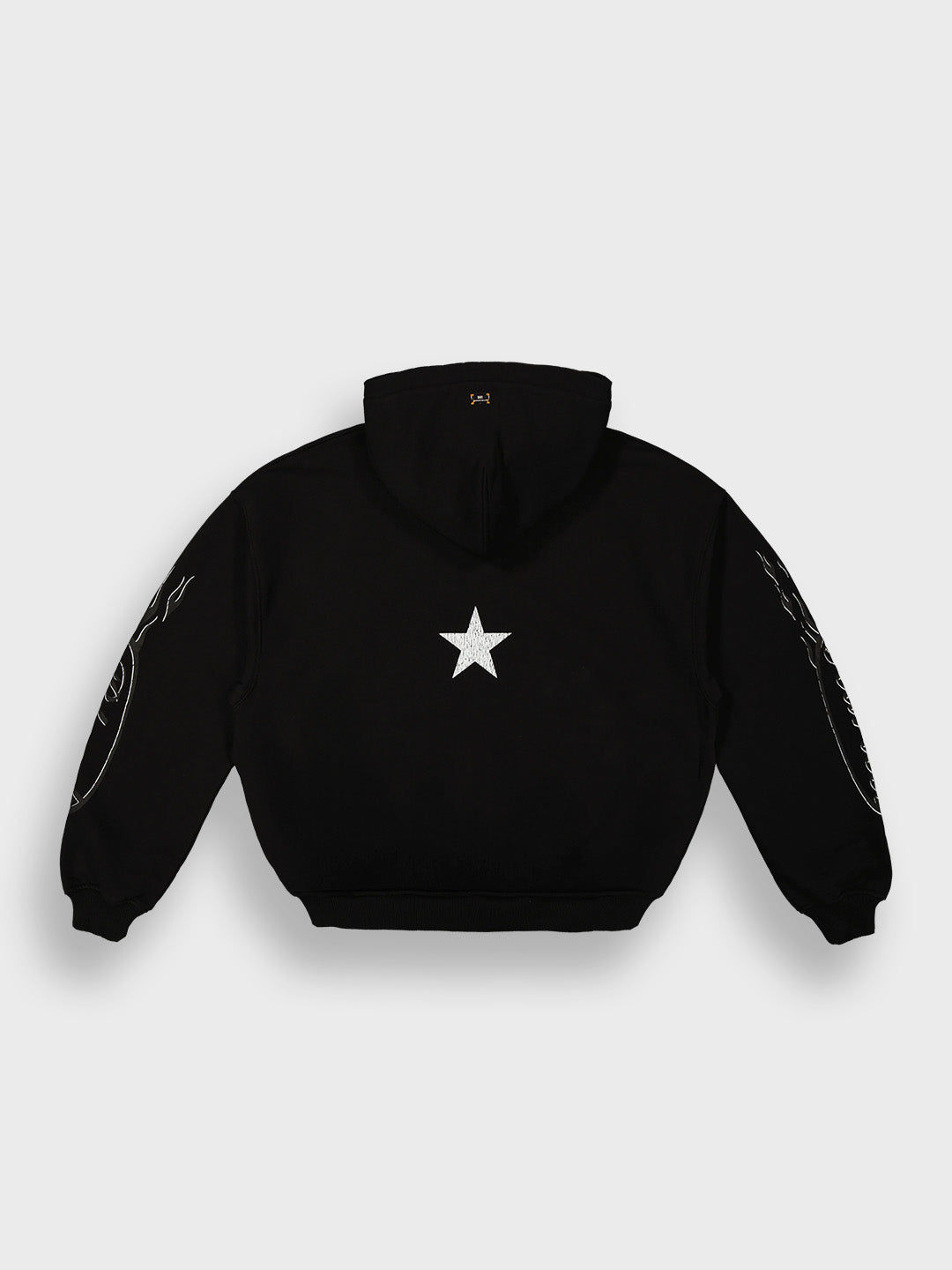 Fearless Blood Biebs Zip Hoodie Black – achterzijde