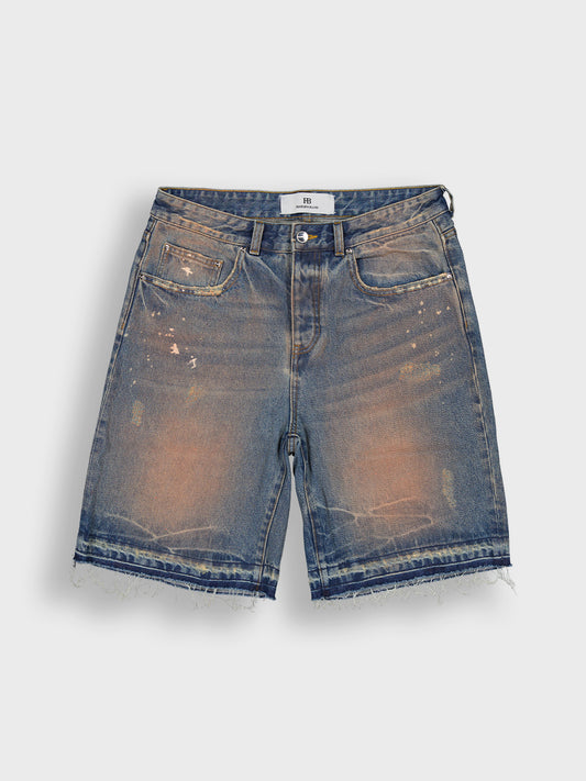 Fearless Blood Denim Shorts - Reloadstore