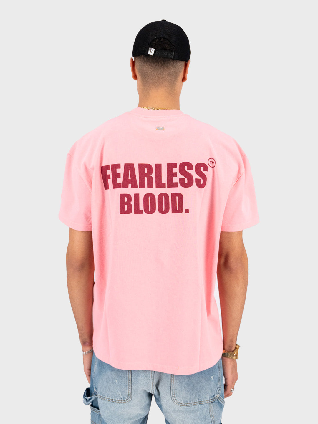 fearless blood t-shirt pink - Reloadstore