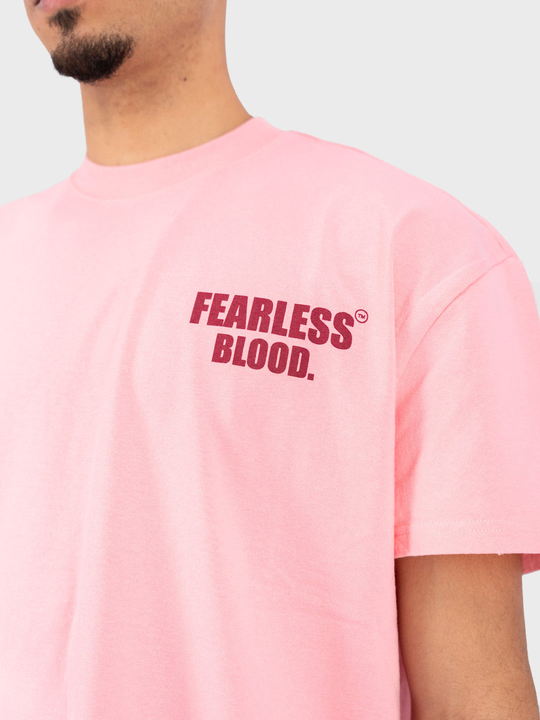 fearless blood t-shirt pink - Reloadstore