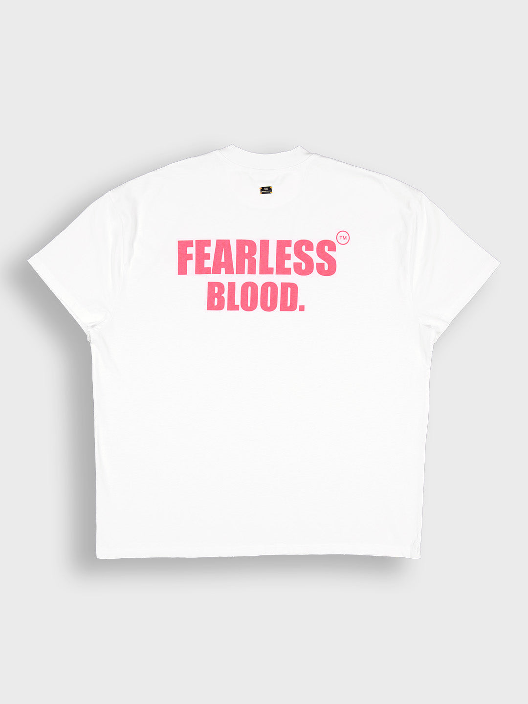 Fearless Blood Leader Club T-Shirt | White/Pink