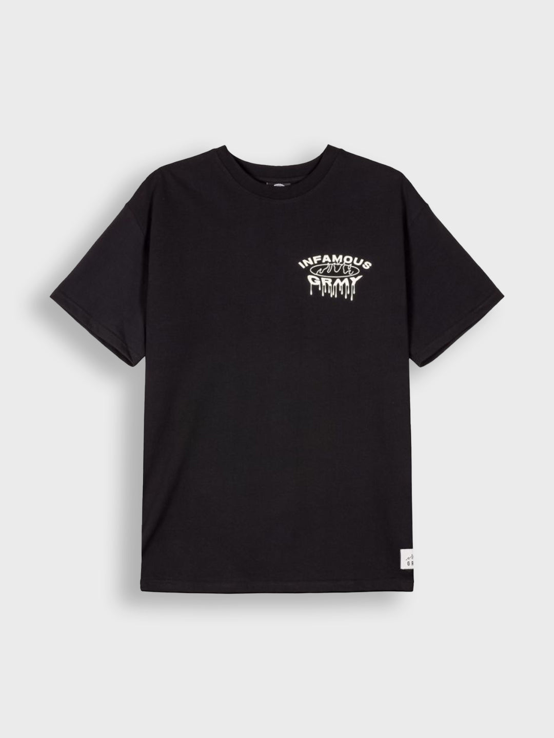 grimey regular fit t-shirt black