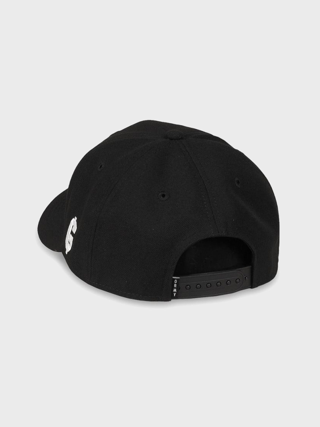 grimey cap black