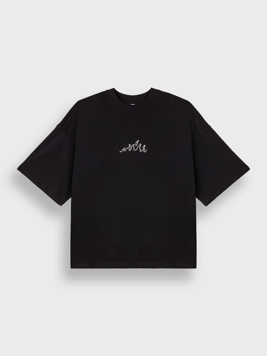 Grimey Infamous T-Shirt Black voorkant