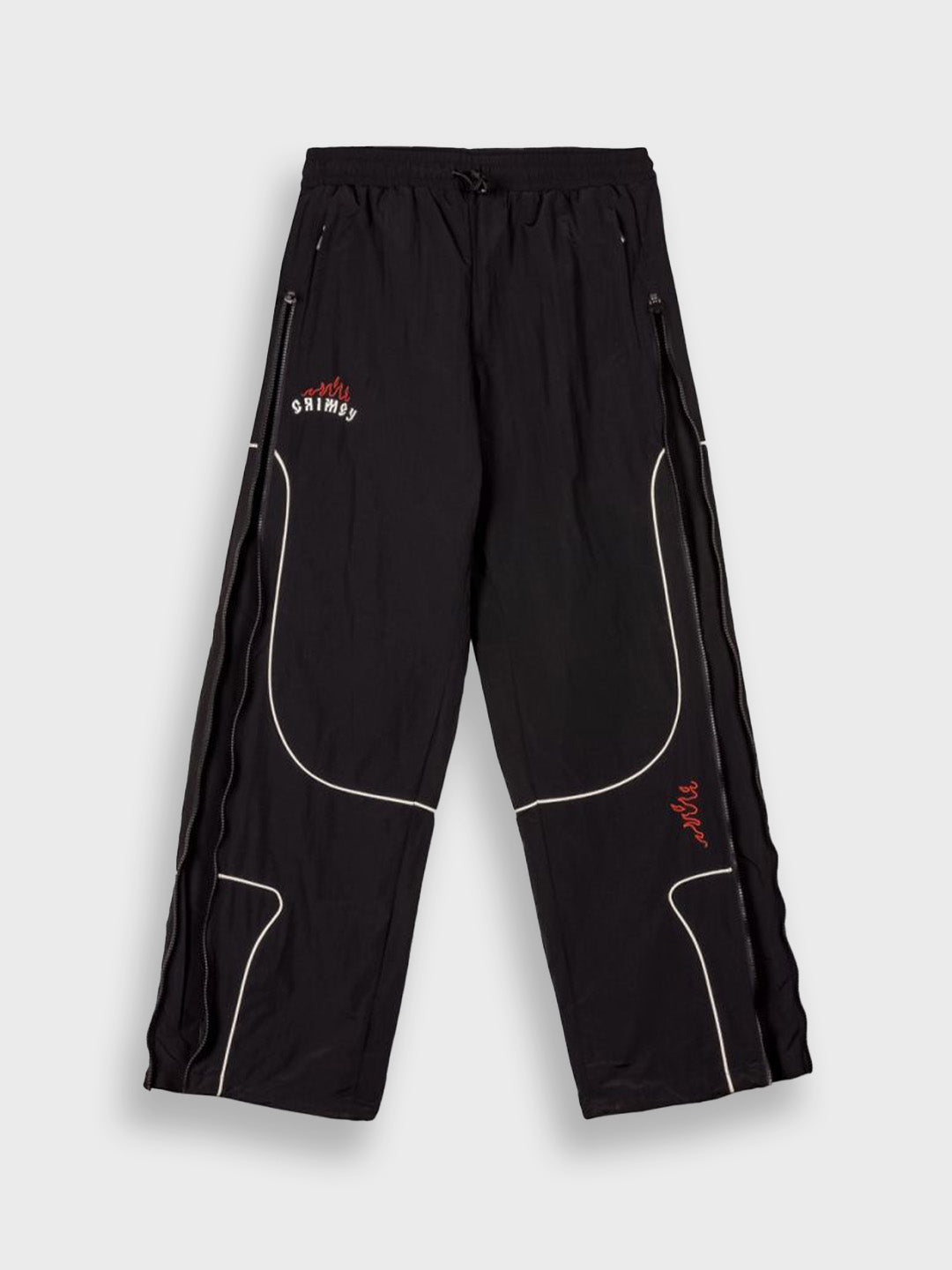 Grimey Lower Dept Trackpants | Black