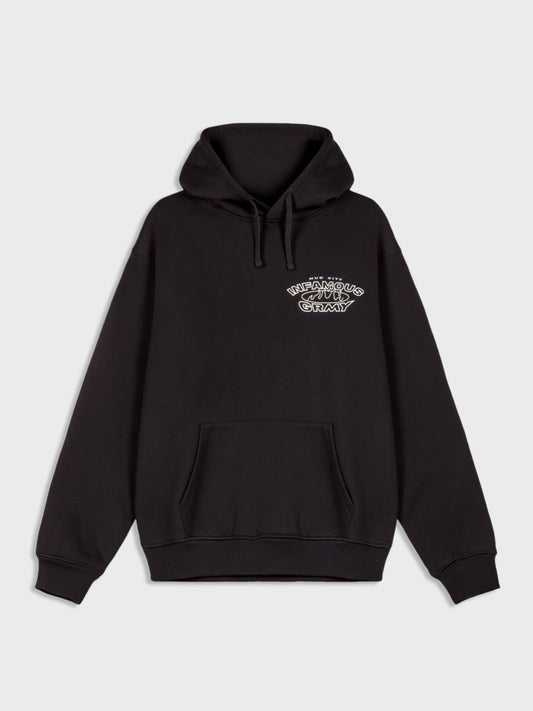 Grimey Madrid The Connoisseur Hoodie | Black