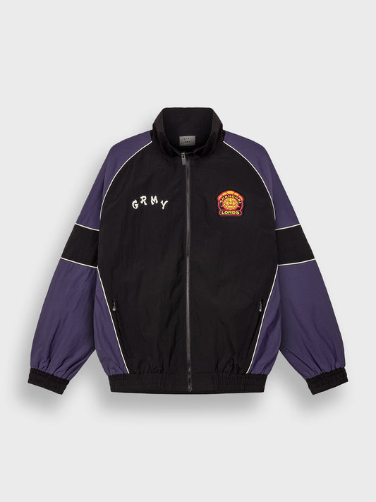 Grimey Sampans Track Jacket Black voorkant