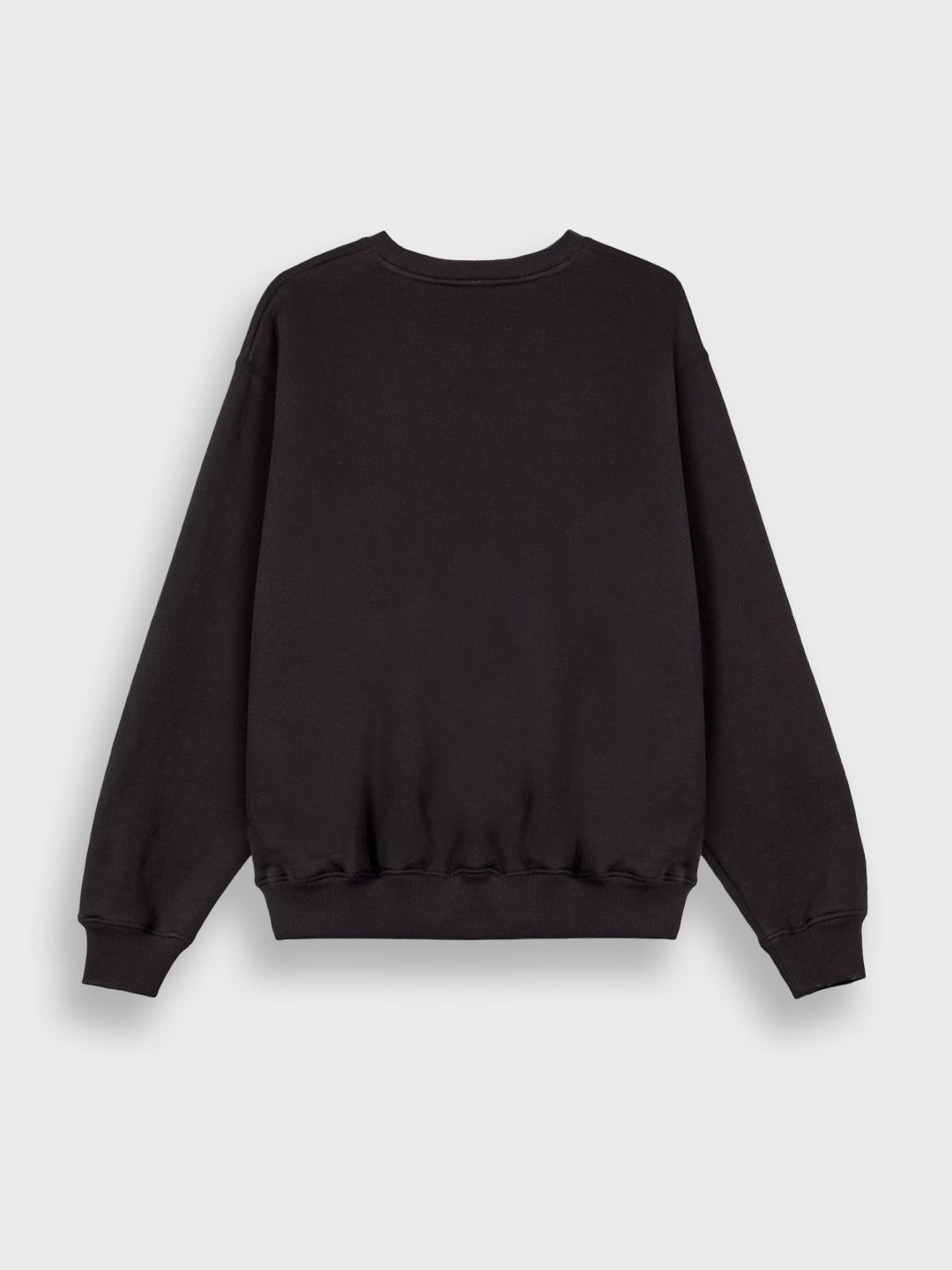 grimey crewneck sweater black