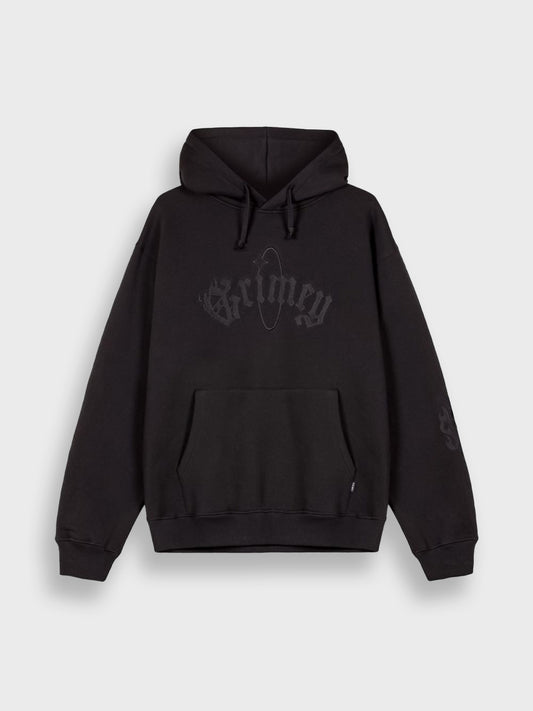 grimey hoodie black