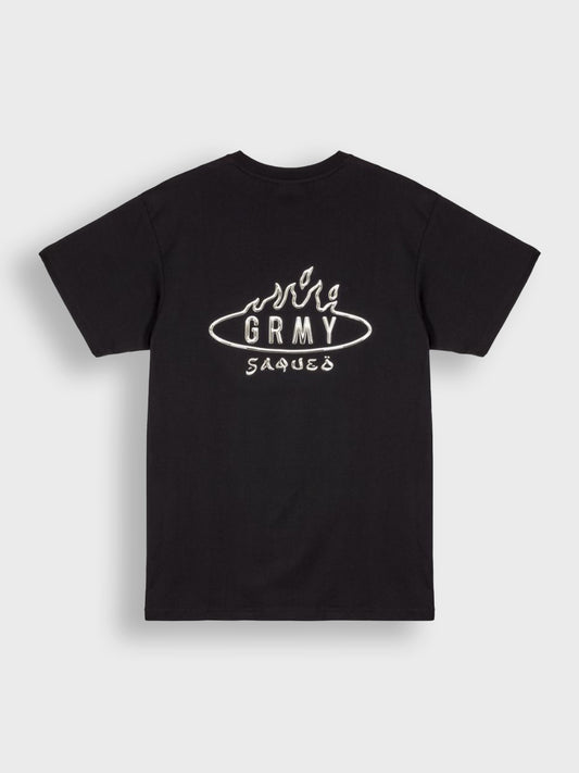 Grimey The Anvil T-Shirt | Black