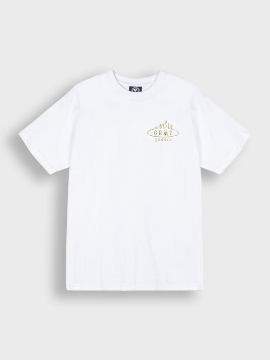 Grimey The Anvil T-Shirt | White