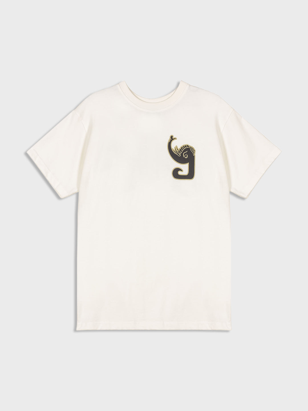 Grimey Tusker Temple T-Shirt | Off-White