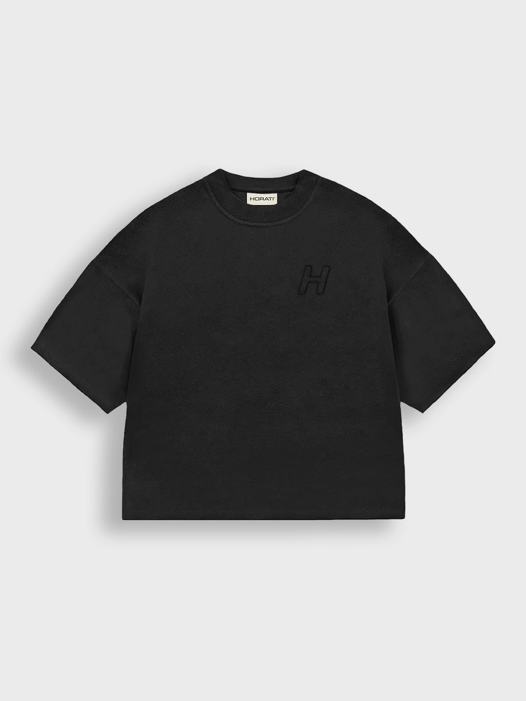 Horati Boxy T-Shirt | Black