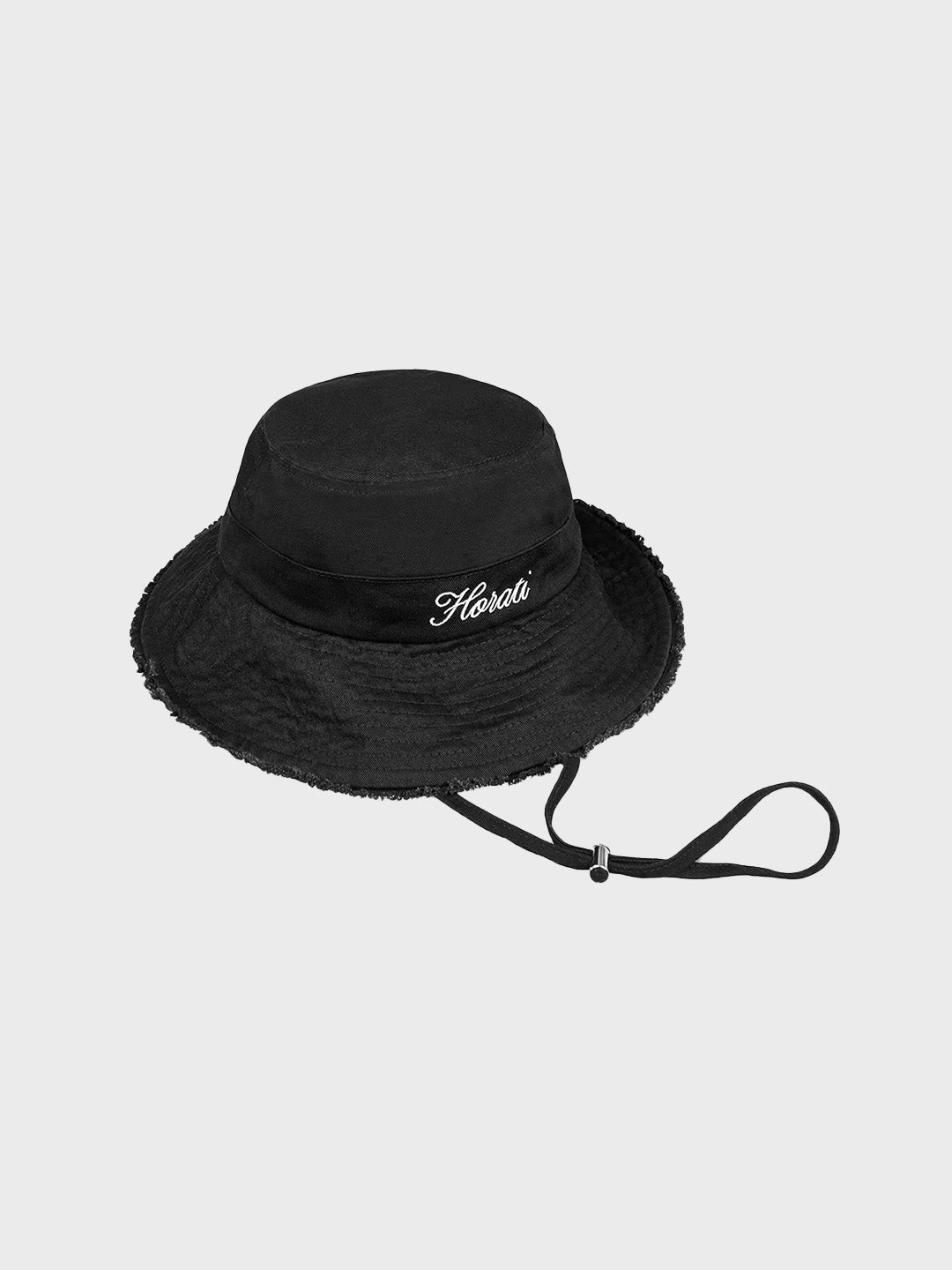 Horati Frayed Sun Hat | Black