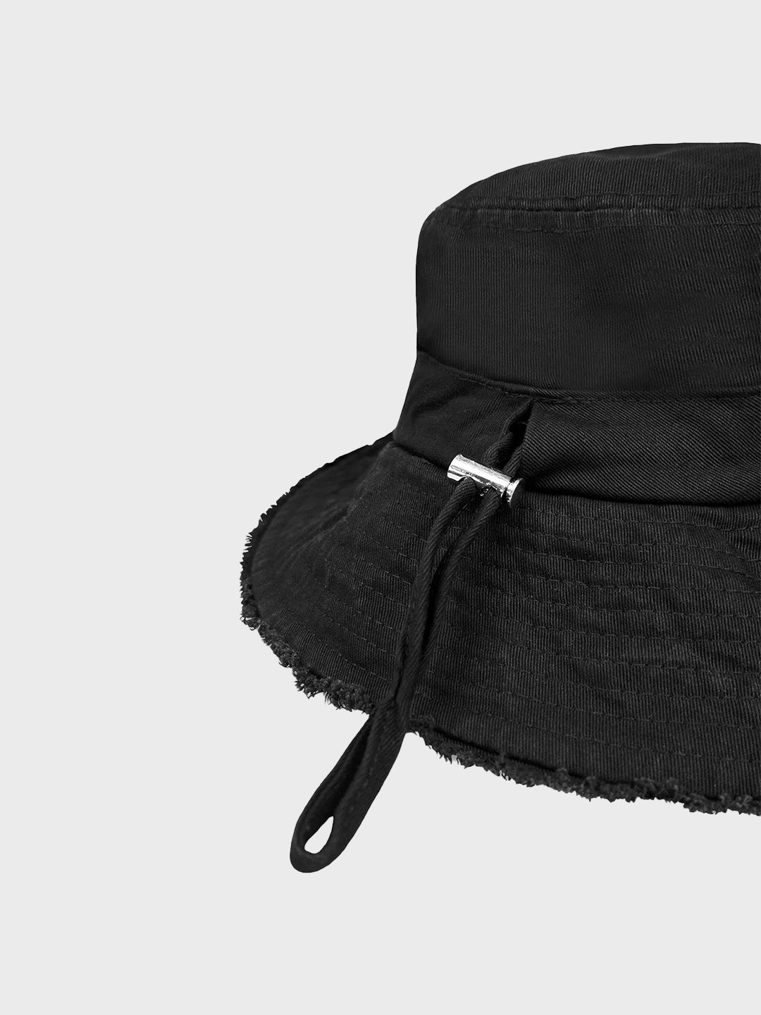 Horati Frayed Sun Hat | Black