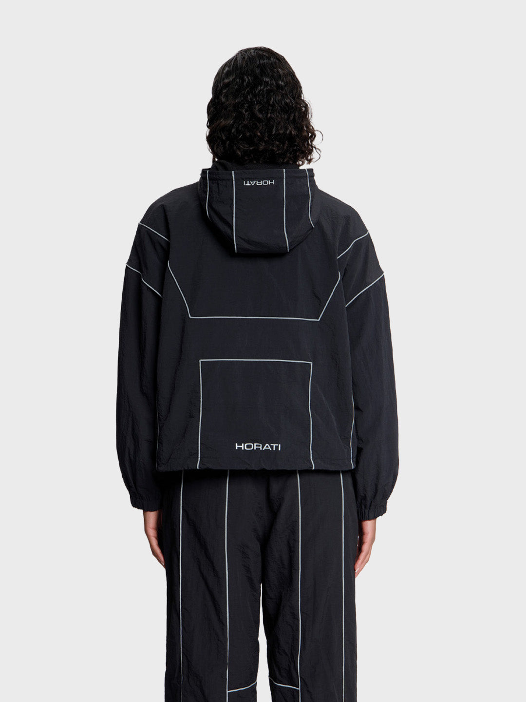 Horati H-Tracksuit Black - achterkant