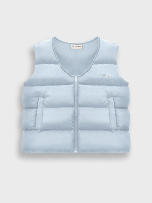 horati puffer bodywarmer light blue