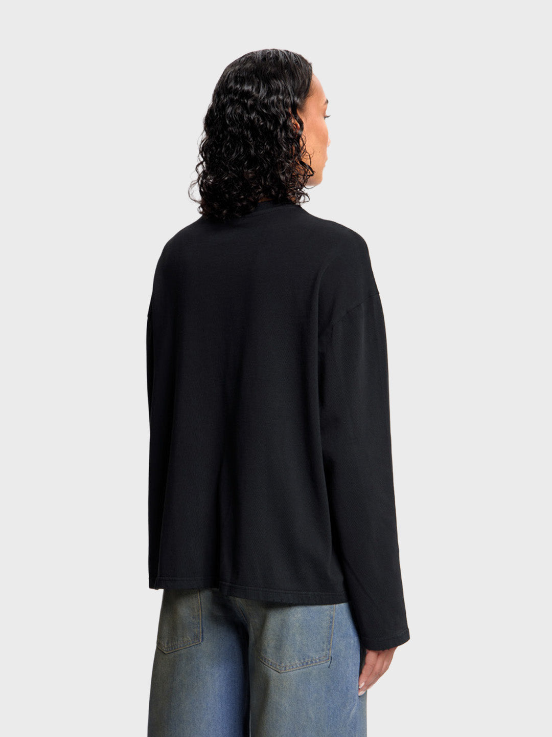 Horati Reverse Longsleeve | Black