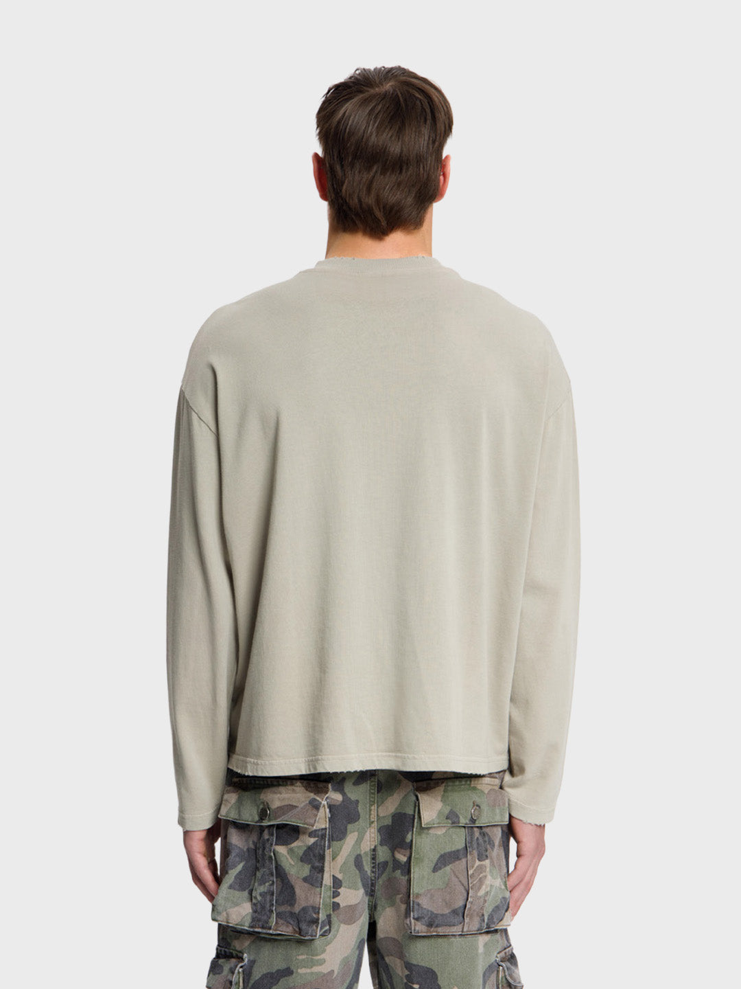 Horati Reverse Longsleeve Sand - achterkant